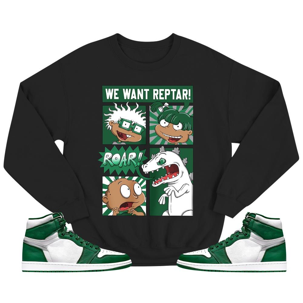 Rugrats Story Sneaker Shirt Match High Gorge Green 1s, Jordan 1 Retro High Gorge Green MKO T-Shirt Rugrats Story Sneaker Shirt Match High Gorge Green 1s, Jordan 1 Retro High Gorge Green MKO T-Shirt