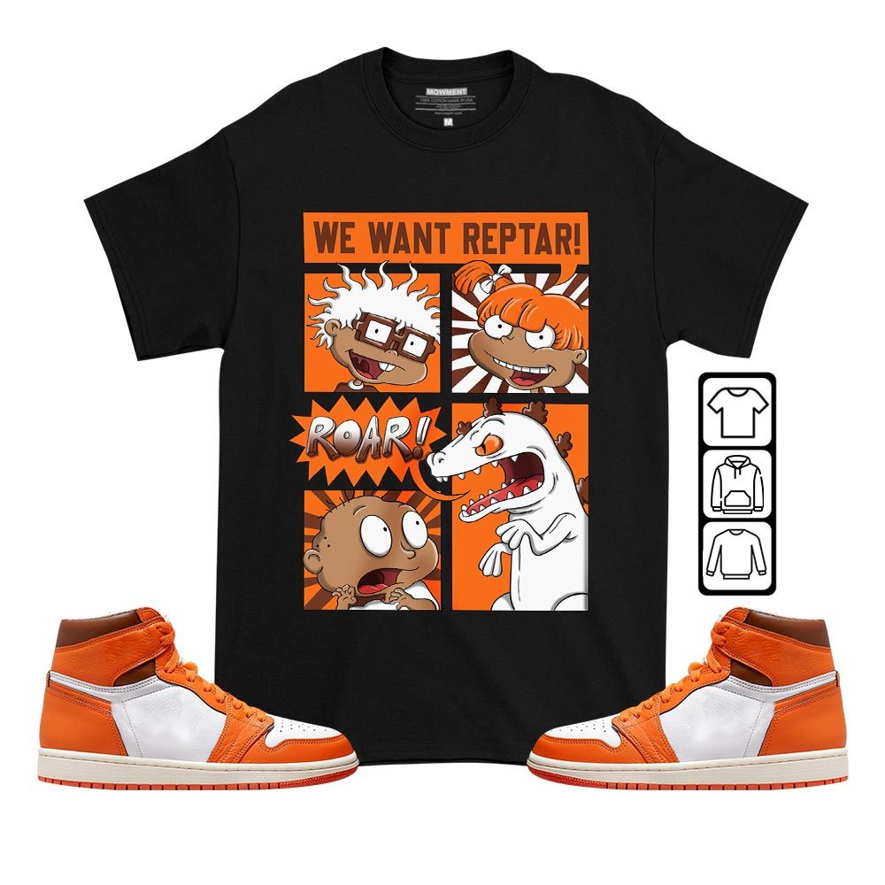 Rugrats Story Sneaker Shirt Match High OG Starfish 1s, Jordan 1 Retro High OG Starfish MKO T-Shirt Rugrats Story Sneaker Shirt Match High OG Starfish 1s, Jordan 1 Retro High OG Starfish MKO T-Shirt