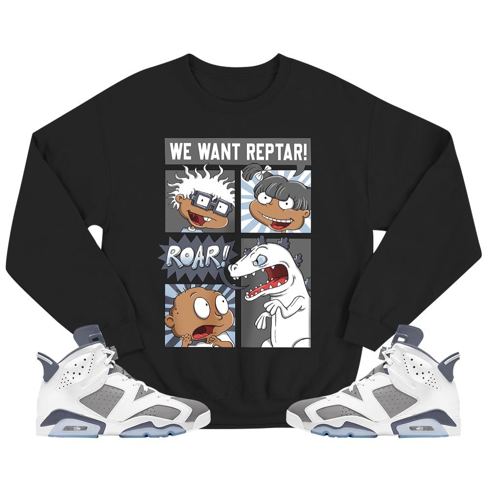 Rugrats Story Sneaker Shirt Match Retro Cool Grey 6s, Jordan 6 Cool Grey MKO T-Shirt Rugrats Story Sneaker Shirt Match Retro Cool Grey 6s, Jordan 6 Cool Grey MKO T-Shirt