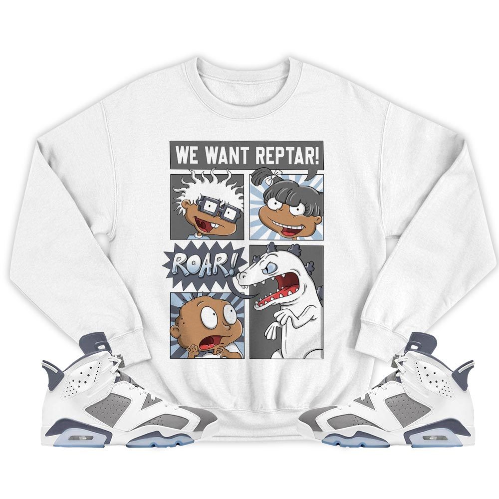 Rugrats Story Sneaker Shirt Match Retro Cool Grey 6s, Jordan 6 Cool Grey MKO T-Shirt Rugrats Story Sneaker Shirt Match Retro Cool Grey 6s, Jordan 6 Cool Grey MKO T-Shirt