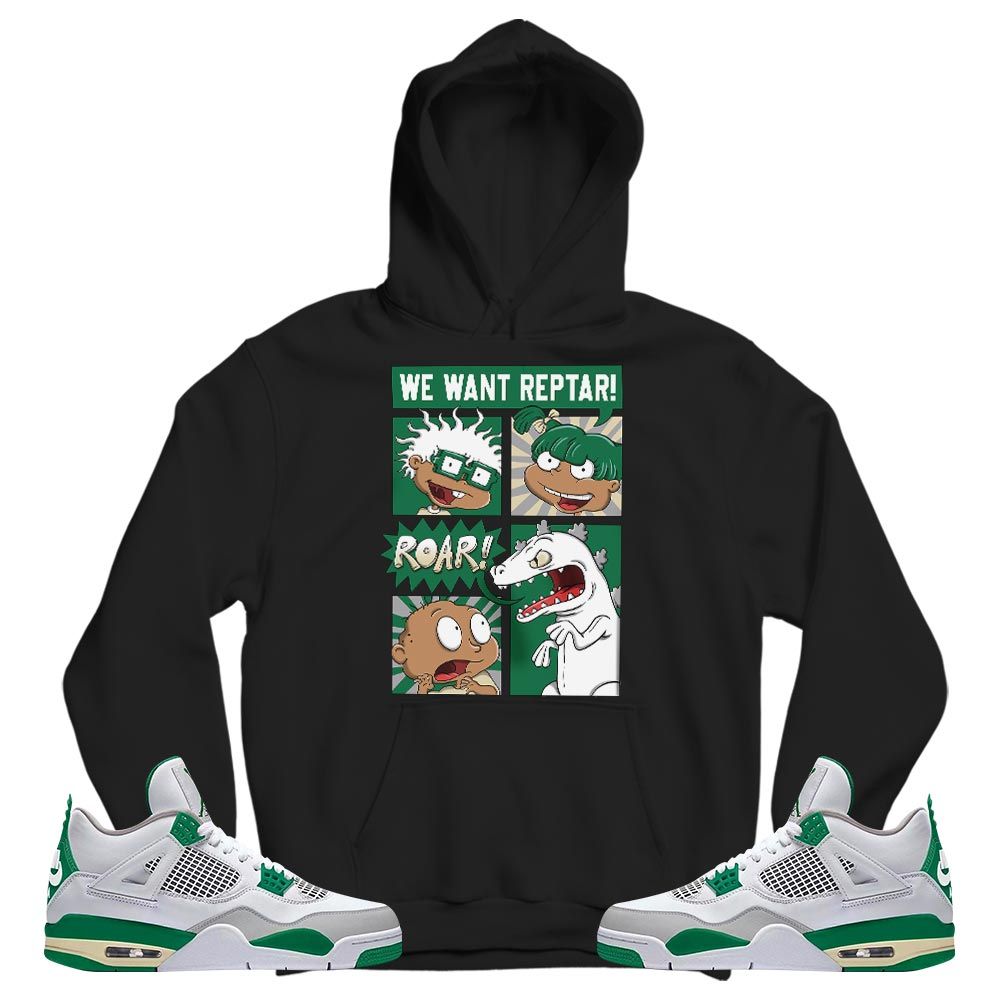Rugrats Story Sneaker Shirt Match Retro Pine Green 4s, Jordan 4 Pine Green MKO T-Shirt