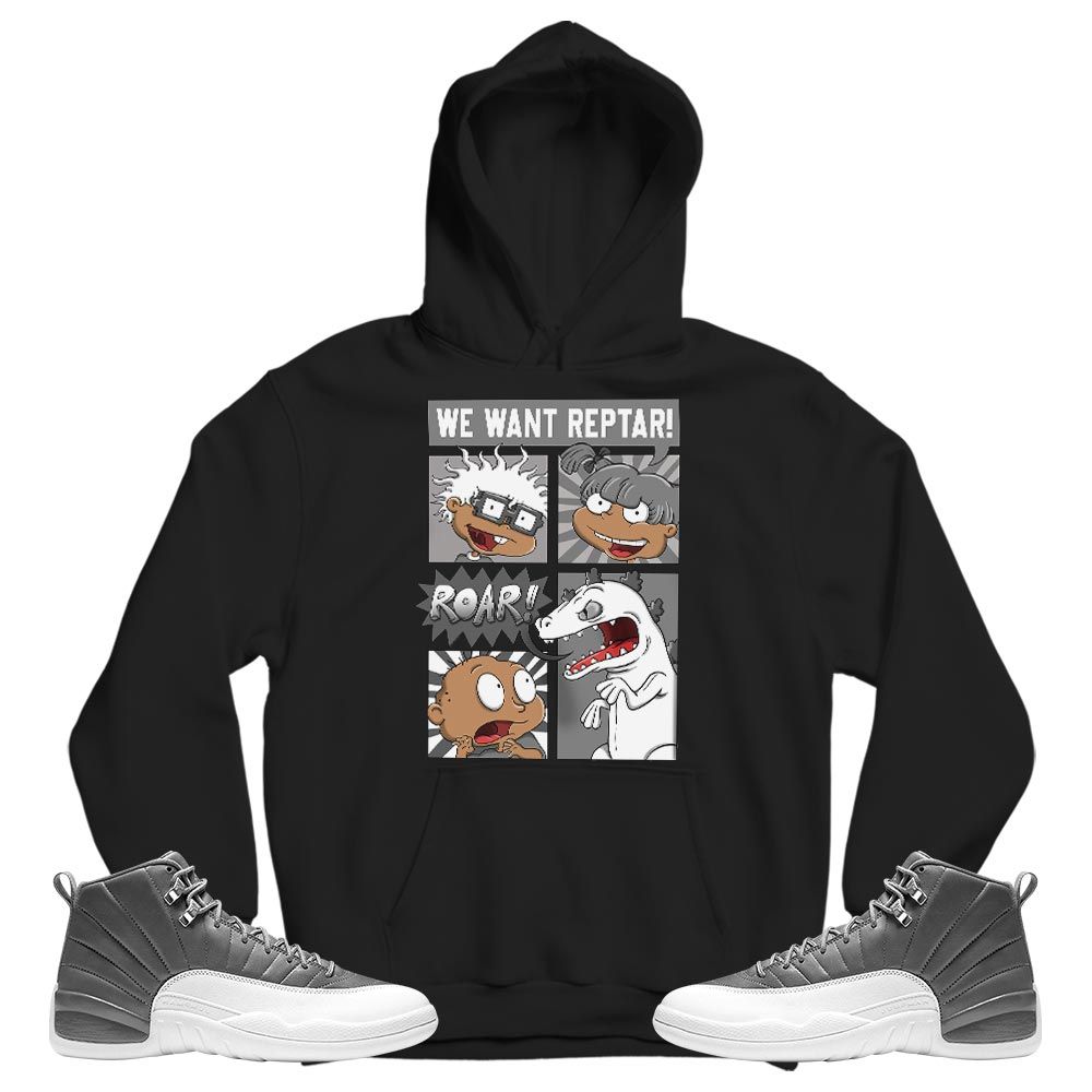 Rugrats Story Sneaker Shirt Match Retro Stealth 12s, Jordan 12 Retro Stealth MKO T-Shirt