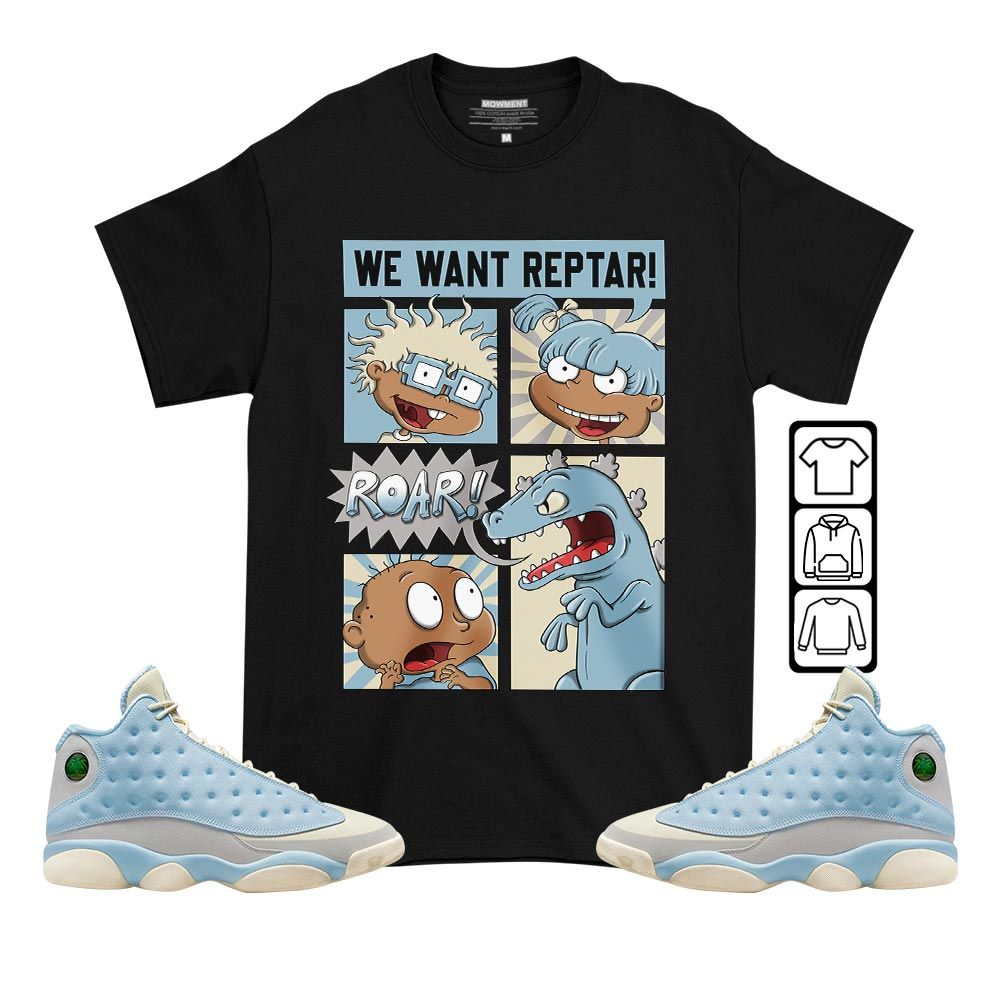 Rugrats Story Sneaker Shirt Match SoleFly 13s, Jordan 13 Retro SoleFly MKO T-Shirt Rugrats Story Sneaker Shirt Match SoleFly 13s, Jordan 13 Retro SoleFly MKO T-Shirt