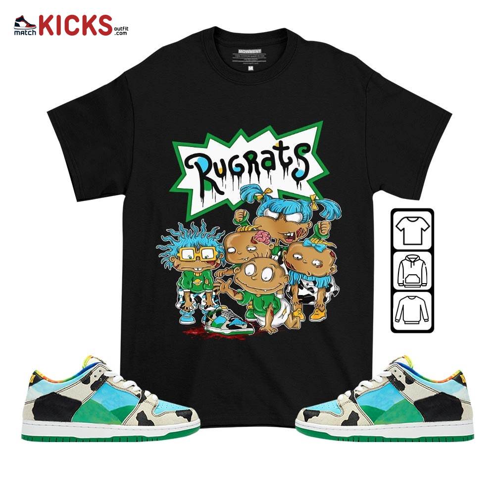 Rugrats Zombie Sneaker Shirt Match Chunky Dunky, SB Dunk Chunky Dunky MKO T-Shirt