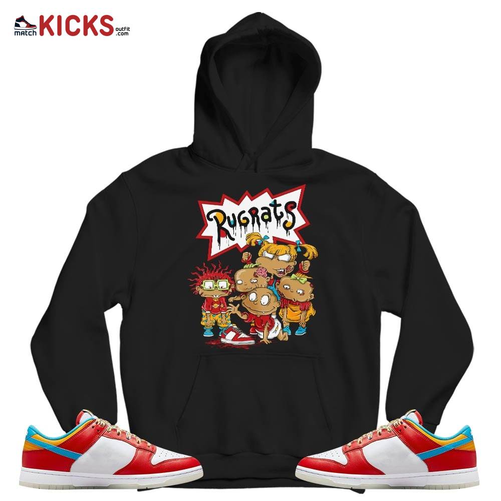 Rugrats Zombie Sneaker Shirt Match Fruity Pebbles Shoes, Dunk Low Fruity Pebbles MKO T-Shirt Rugrats Zombie Sneaker Shirt Match Fruity Pebbles Shoes, Dunk Low Fruity Pebbles MKO T-Shirt