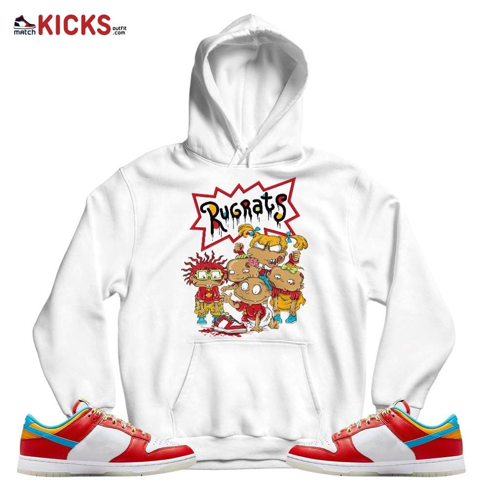 Rugrats Zombie Sneaker Shirt Match Fruity Pebbles Shoes, Dunk Low Fruity Pebbles MKO T-Shirt Rugrats Zombie Sneaker Shirt Match Fruity Pebbles Shoes, Dunk Low Fruity Pebbles MKO T-Shirt