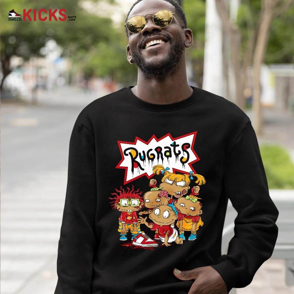 Rugrats Zombie Sneaker Shirt Match Fruity Pebbles Shoes, Dunk Low Fruity Pebbles MKO T-Shirt Rugrats Zombie Sneaker Shirt Match Fruity Pebbles Shoes, Dunk Low Fruity Pebbles MKO T-Shirt