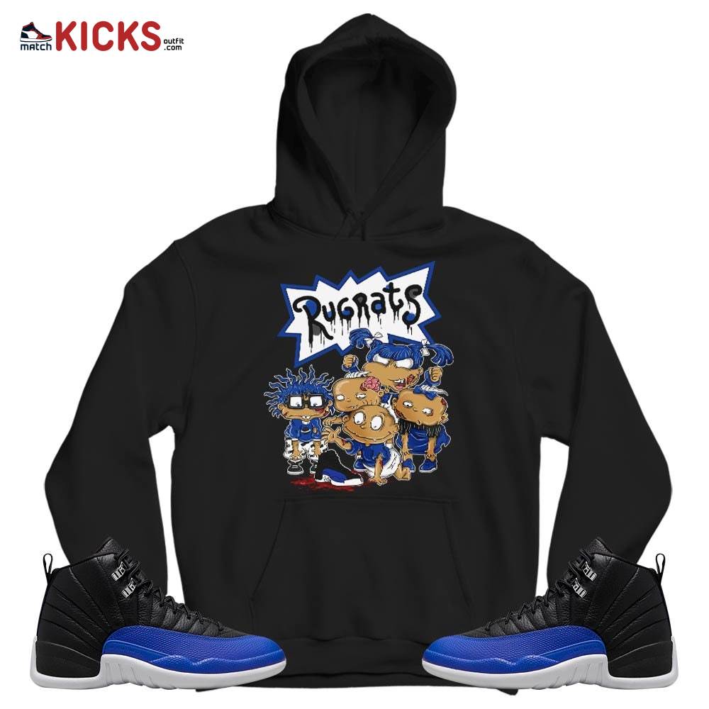 Rugrats Zombie Sneaker Shirt Match Hyper Royal 12s, Jordan 12 Hyper Royal MKO T-Shirt Rugrats Zombie Sneaker Shirt Match Hyper Royal 12s, Jordan 12 Hyper Royal MKO T-Shirt