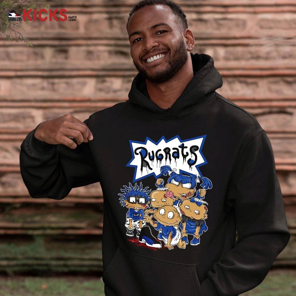 Rugrats Zombie Sneaker Shirt Match Hyper Royal 12s, Jordan 12 Hyper Royal MKO T-Shirt Rugrats Zombie Sneaker Shirt Match Hyper Royal 12s, Jordan 12 Hyper Royal MKO T-Shirt