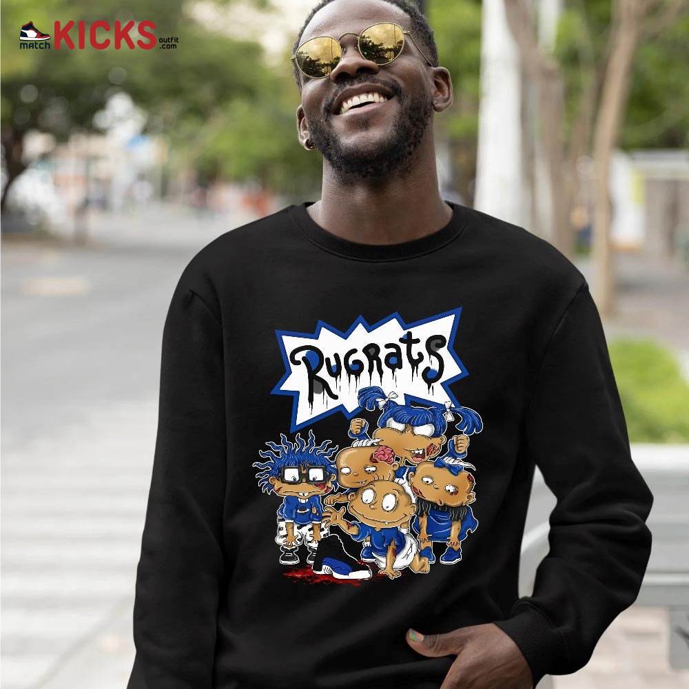 Rugrats Zombie Sneaker Shirt Match Hyper Royal 12s, Jordan 12 Hyper Royal MKO T-Shirt Rugrats Zombie Sneaker Shirt Match Hyper Royal 12s, Jordan 12 Hyper Royal MKO T-Shirt