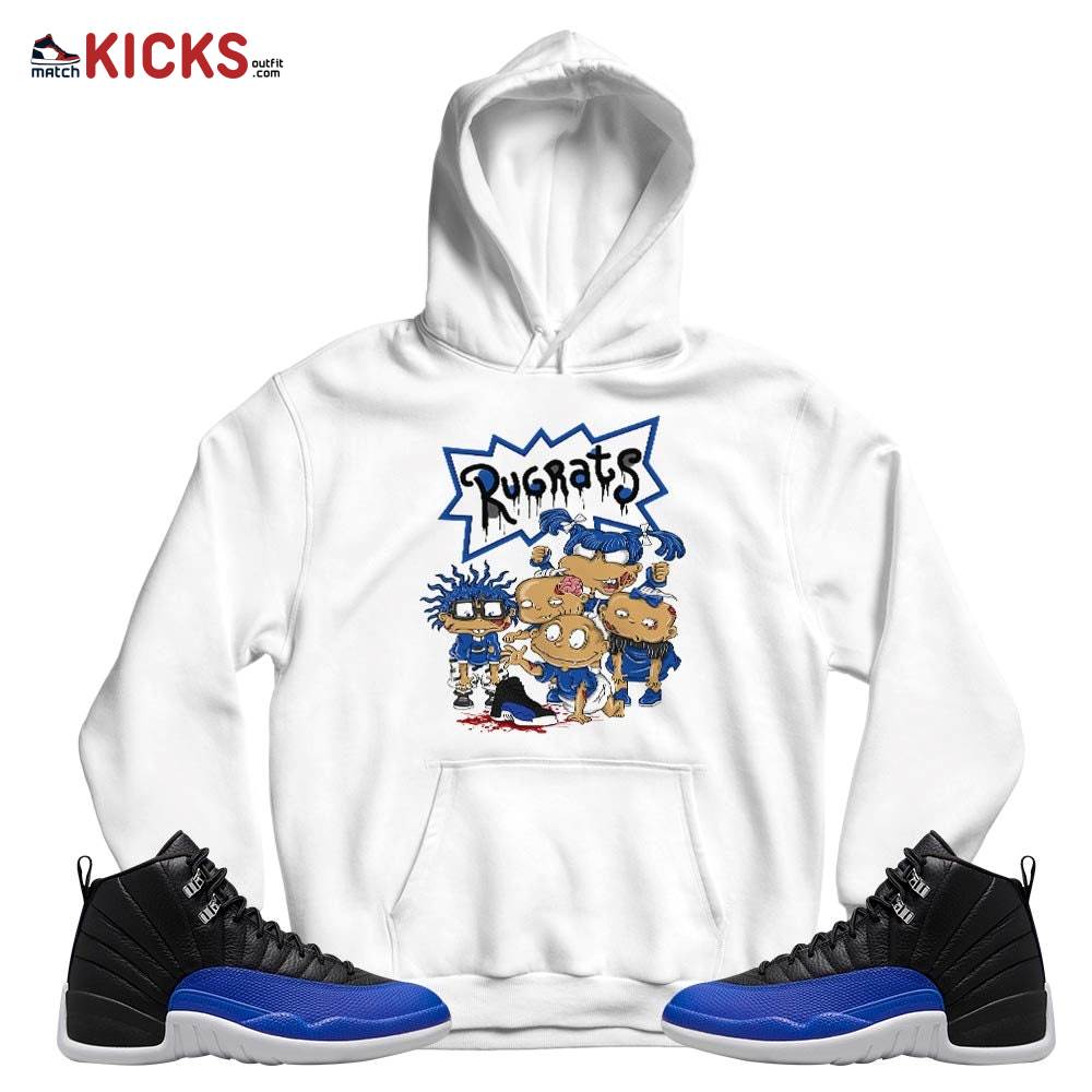 Rugrats Zombie Sneaker Shirt Match Hyper Royal 12s, Jordan 12 Hyper Royal MKO T-Shirt Rugrats Zombie Sneaker Shirt Match Hyper Royal 12s, Jordan 12 Hyper Royal MKO T-Shirt