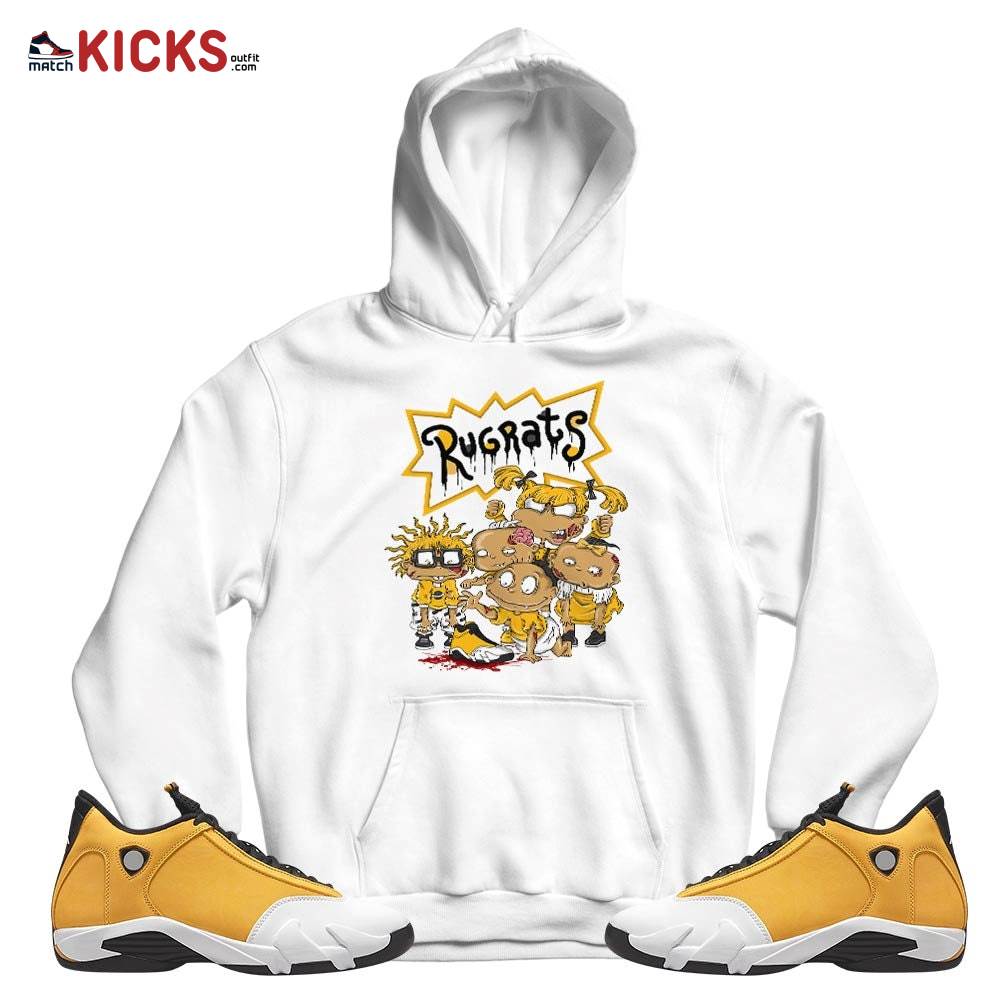 Rugrats Zombie Sneaker Shirt Match Light Ginger 14s, Jordan 14 Retro Light Ginger MKO T-Shirt Rugrats Zombie Sneaker Shirt Match Light Ginger 14s, Jordan 14 Retro Light Ginger MKO T-Shirt