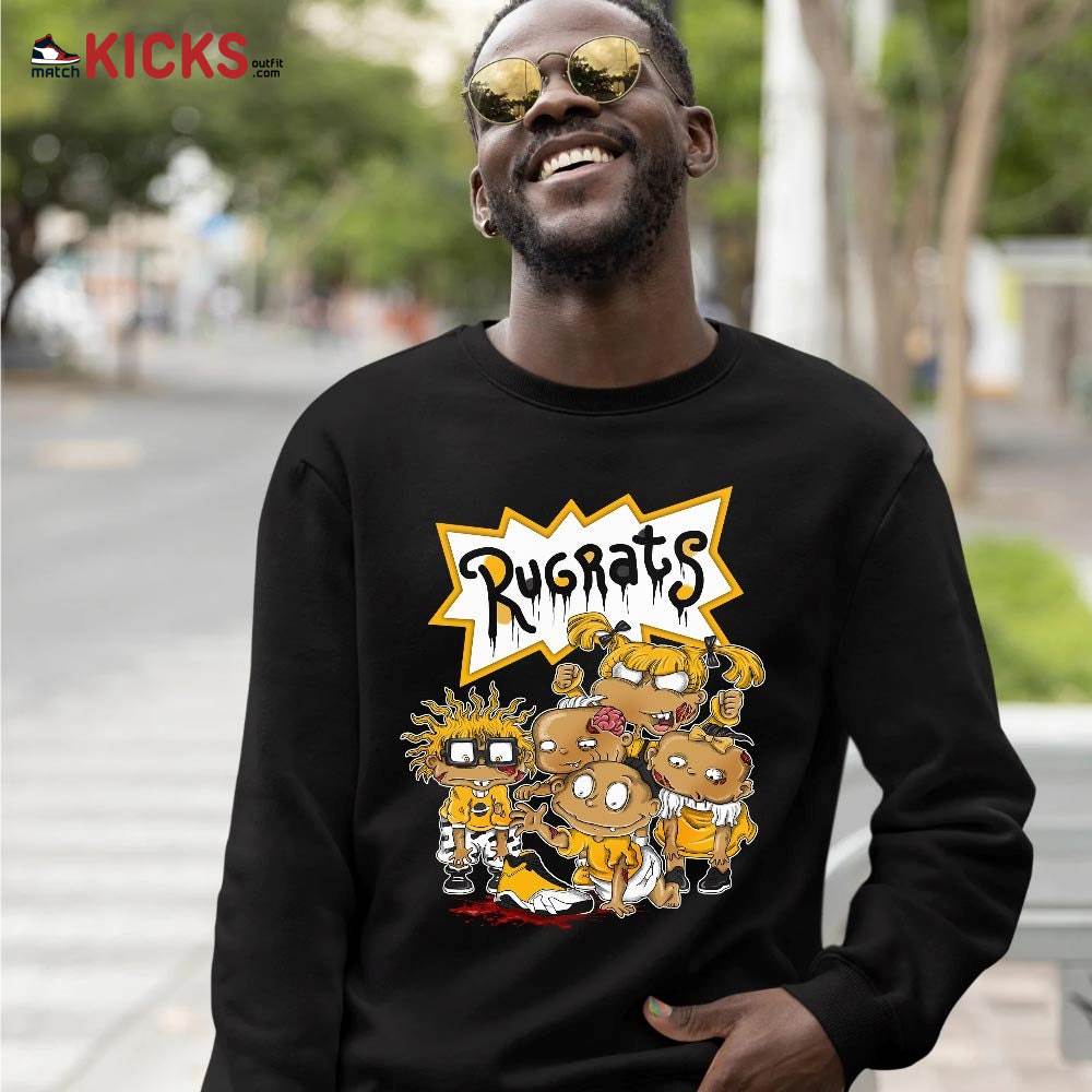 Rugrats Zombie Sneaker Shirt Match Light Ginger 14s, Jordan 14 Retro Light Ginger MKO T-Shirt Rugrats Zombie Sneaker Shirt Match Light Ginger 14s, Jordan 14 Retro Light Ginger MKO T-Shirt