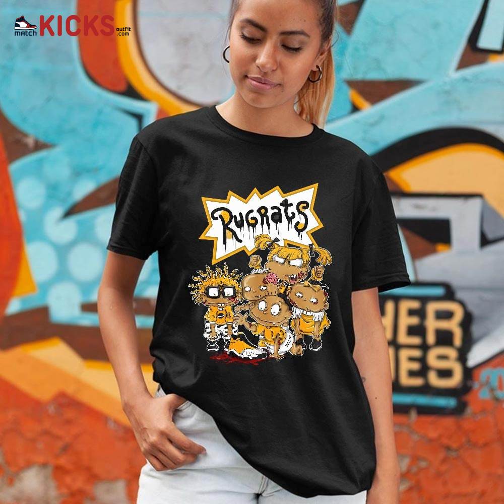 Rugrats Zombie Sneaker Shirt Match Light Ginger 14s, Jordan 14 Retro Light Ginger MKO T-Shirt Rugrats Zombie Sneaker Shirt Match Light Ginger 14s, Jordan 14 Retro Light Ginger MKO T-Shirt