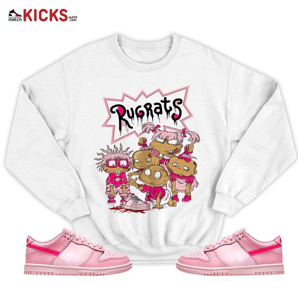 Rugrats Zombie Sneaker Shirt Match Low Triple Pink, Dunk Low Triple Pink MKO T-Shirt Rugrats Zombie Sneaker Shirt Match Low Triple Pink, Dunk Low Triple Pink MKO T-Shirt