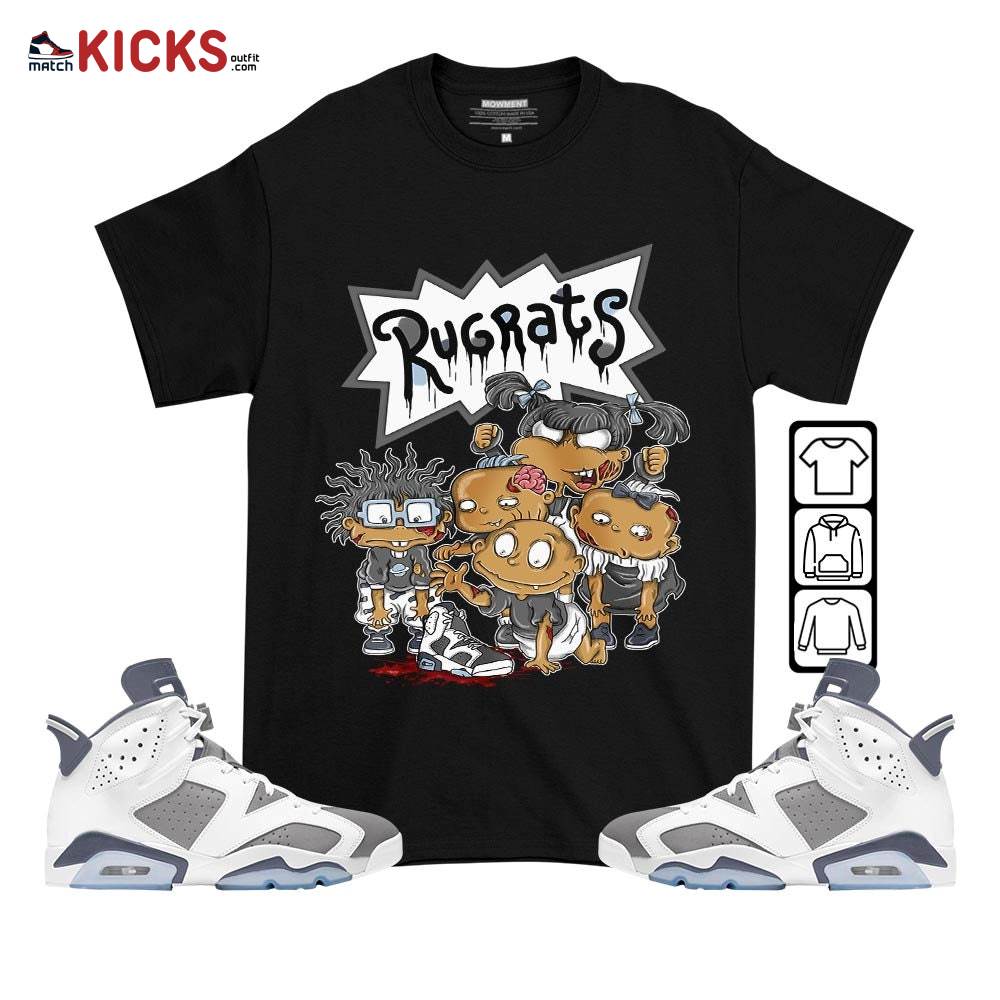 Rugrats Zombie Sneaker Shirt Match Retro Cool Grey 6s, Jordan 6 Cool Grey MKO T-Shirt