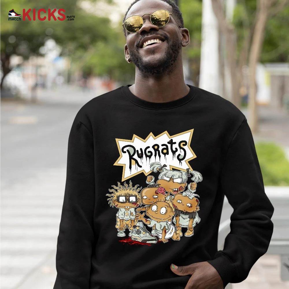Rugrats Zombie Sneaker Shirt Match Retro Craft 4s, Jordan 4 Craft Photon Dust MKO T-Shirt Rugrats Zombie Sneaker Shirt Match Retro Craft 4s, Jordan 4 Craft Photon Dust MKO T-Shirt