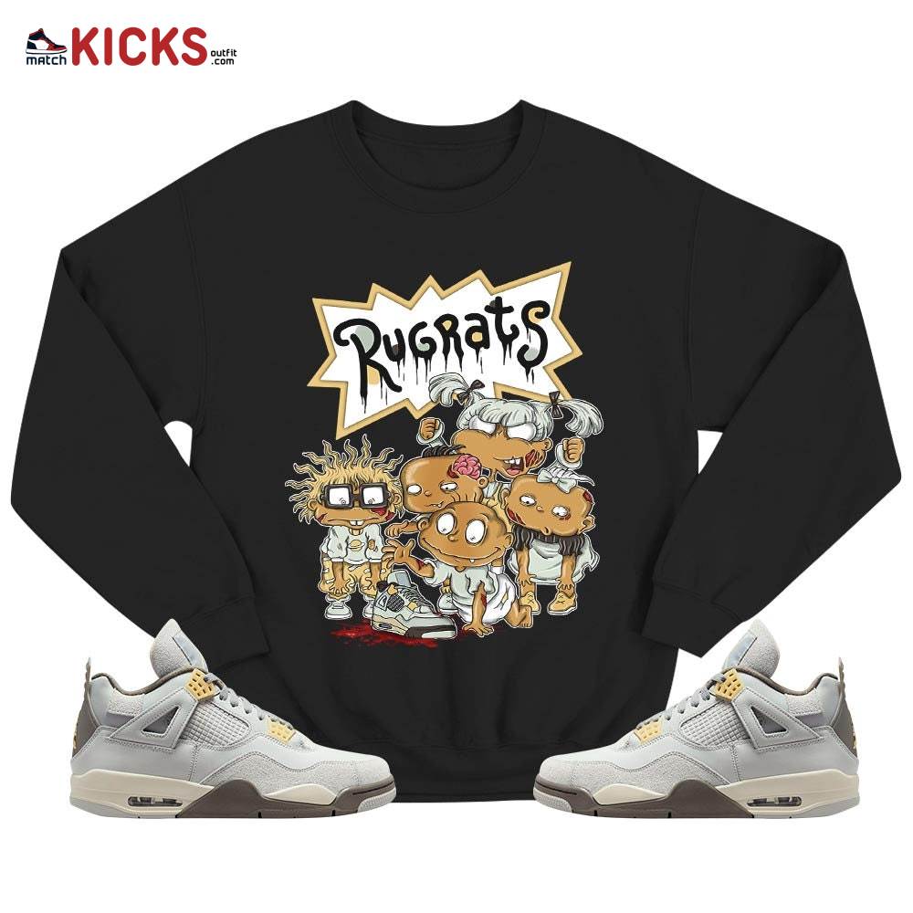 Rugrats Zombie Sneaker Shirt Match Retro Craft 4s, Jordan 4 Craft Photon Dust MKO T-Shirt Rugrats Zombie Sneaker Shirt Match Retro Craft 4s, Jordan 4 Craft Photon Dust MKO T-Shirt