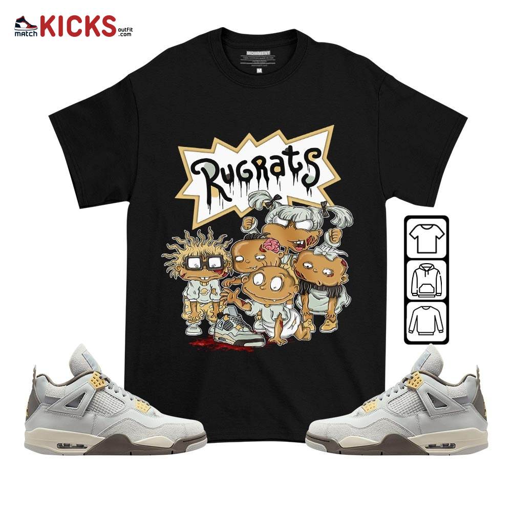 Rugrats Zombie Sneaker Shirt Match Retro Craft 4s, Jordan 4 Craft Photon Dust MKO T-Shirt Rugrats Zombie Sneaker Shirt Match Retro Craft 4s, Jordan 4 Craft Photon Dust MKO T-Shirt