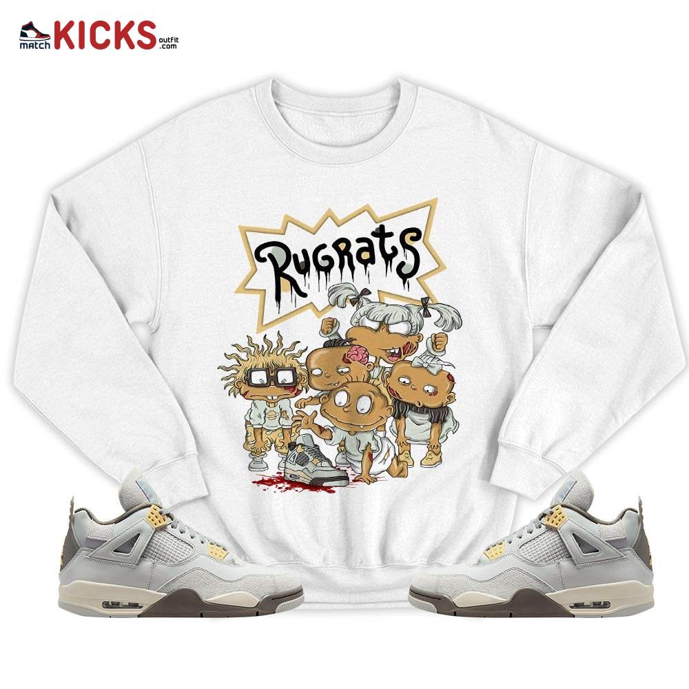 Rugrats Zombie Sneaker Shirt Match Retro Craft 4s, Jordan 4 Craft Photon Dust MKO T-Shirt Rugrats Zombie Sneaker Shirt Match Retro Craft 4s, Jordan 4 Craft Photon Dust MKO T-Shirt