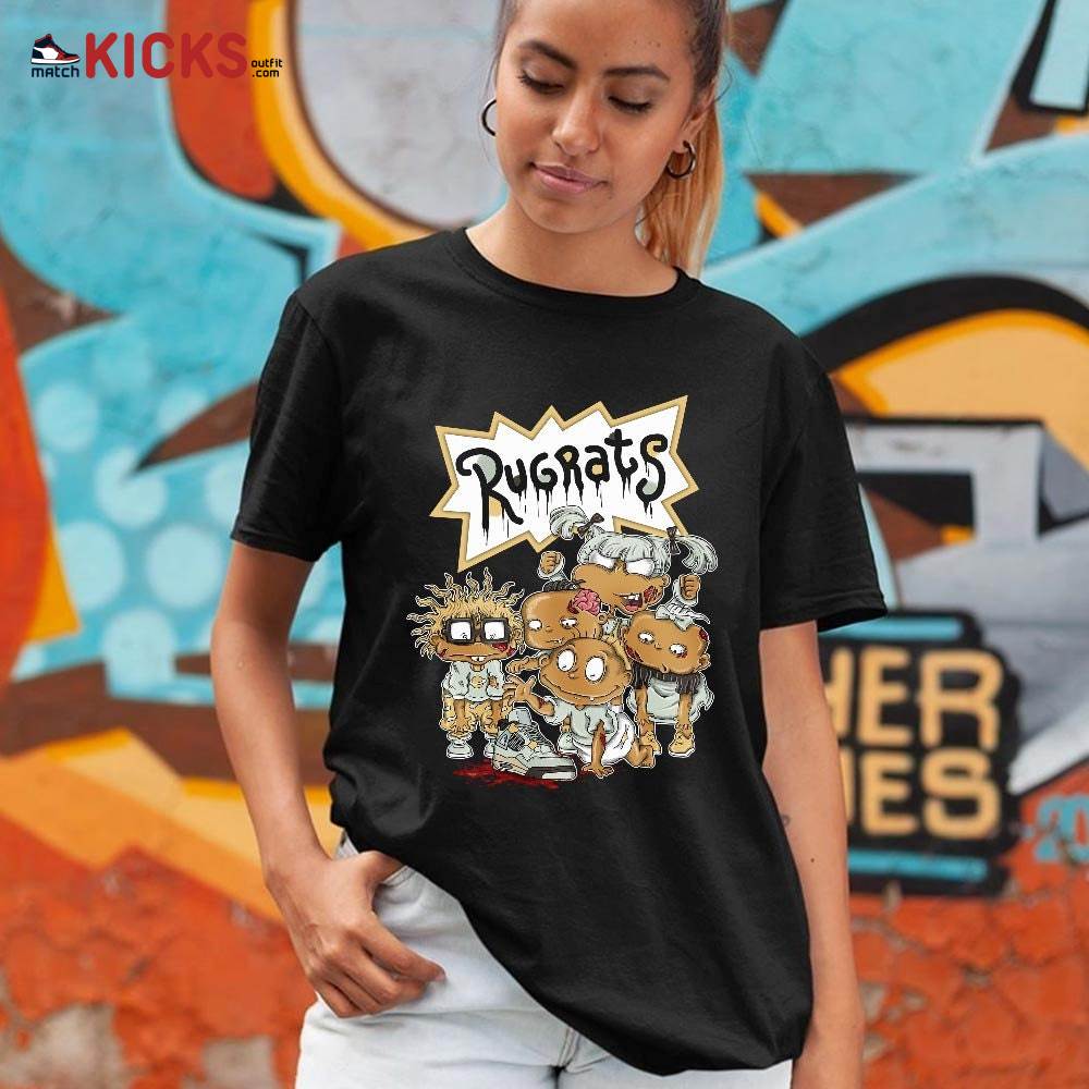 Rugrats Zombie Sneaker Shirt Match Retro Craft 4s, Jordan 4 Craft Photon Dust MKO T-Shirt Rugrats Zombie Sneaker Shirt Match Retro Craft 4s, Jordan 4 Craft Photon Dust MKO T-Shirt