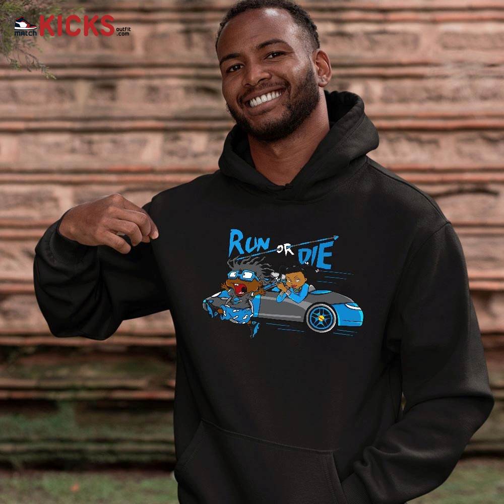 Run Or Die Rugats Sneaker Shirt Match Black University Blue 13s, Jordan 13 Black University Blue 2022 MKO T-Shirt Run Or Die Rugats Sneaker Shirt Match Black University Blue 13s, Jordan 13 Black University Blue 2022 MKO T-Shirt