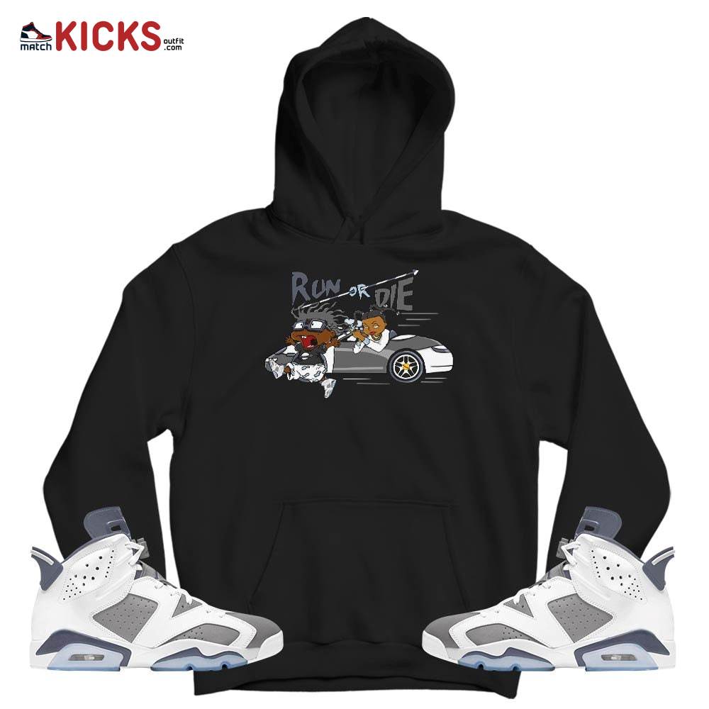 Run Or Die Rugats Sneaker Shirt Match Retro Cool Grey 6s, Jordan 6 Cool Grey MKO T-Shirt Run Or Die Rugats Sneaker Shirt Match Retro Cool Grey 6s, Jordan 6 Cool Grey MKO T-Shirt