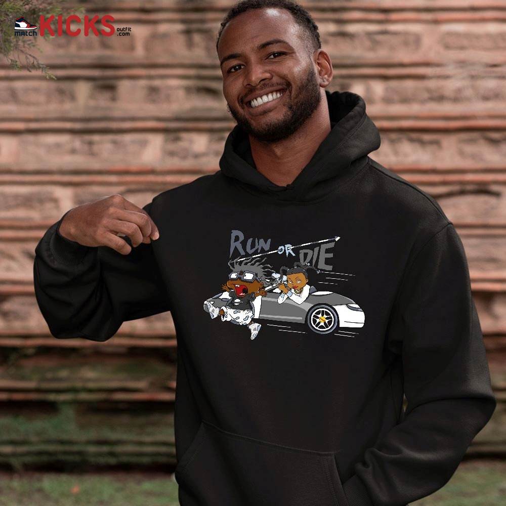 Run Or Die Rugats Sneaker Shirt Match Retro Cool Grey 6s, Jordan 6 Cool Grey MKO T-Shirt Run Or Die Rugats Sneaker Shirt Match Retro Cool Grey 6s, Jordan 6 Cool Grey MKO T-Shirt