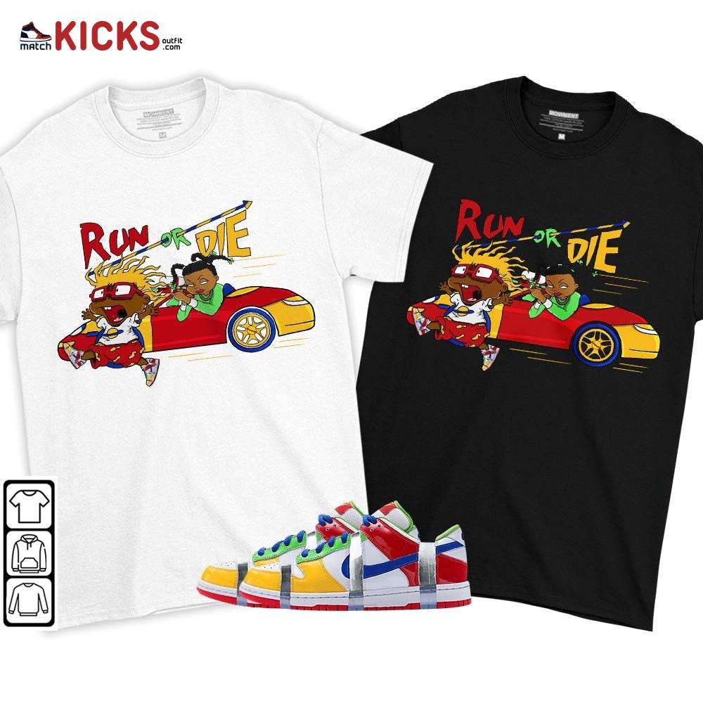 Run Or Die Rugats Sneaker Shirt Match SB Dunk Low eBay, SB Dunk Low Sandy MKO T-Shirt