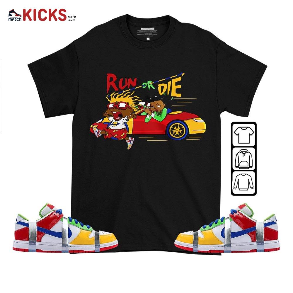 Run Or Die Rugats Sneaker Shirt Match SB Dunk Low eBay, SB Dunk Low Sandy MKO T-Shirt