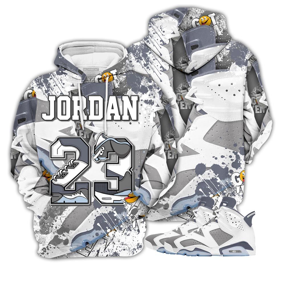 S01Hd Number 23 Jd Sneaker Shirt Match Retro Cool Grey 6S, Jordan 6 Cool Grey Hoodie Sweatshirt Tee All Over Print MKO Shirt S01Hd Number 23 Jd Sneaker Shirt Match Retro Cool Grey 6S, Jordan 6 Cool Grey Hoodie Sweatshirt Tee All Over Print MKO Shirt