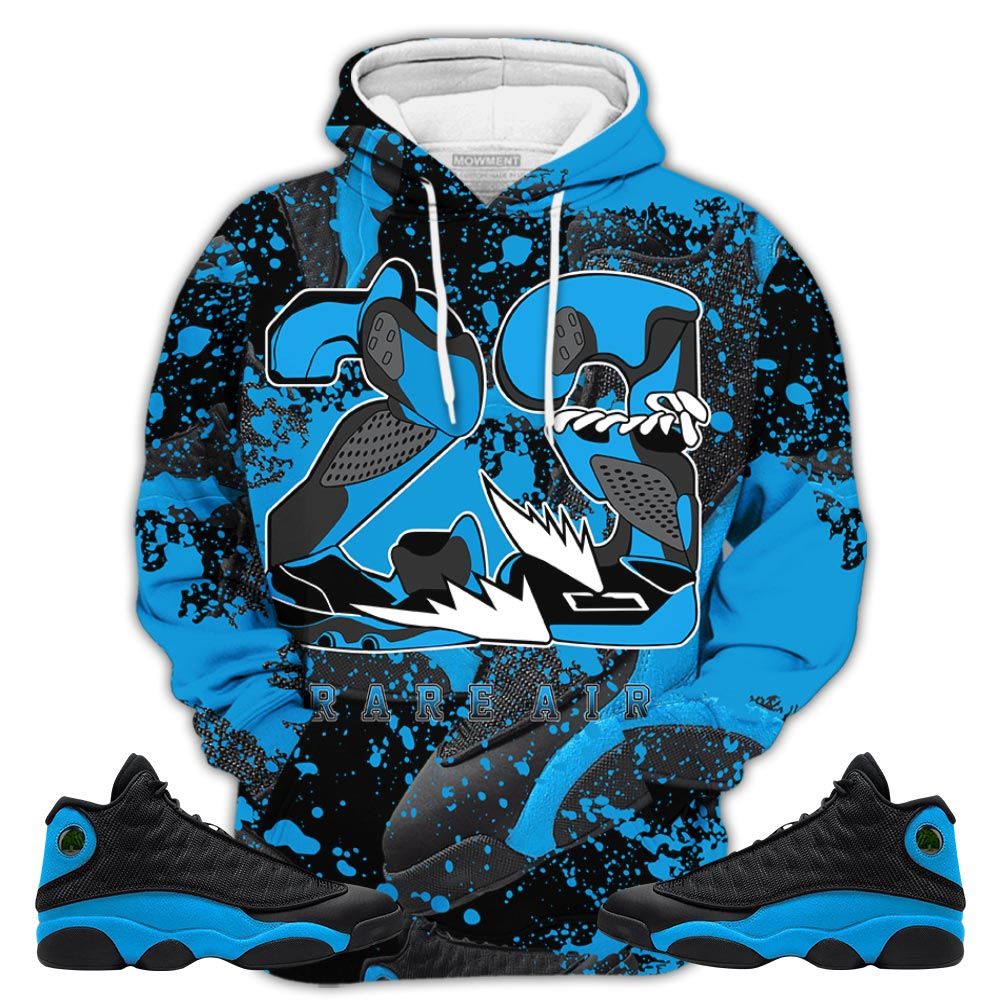 Sauce 23 Rare Air Sneaker Shirt Match Black University Blue 13S, Jordan 13 Black University Blue 2022 Hoodie Sweatshirt Tee All Over Print MKO Shirt Sauce 23 Rare Air Sneaker Shirt Match Black University Blue 13S, Jordan 13 Black University Blue 2022 Hoodie Sweatshirt Tee All Over Print MKO Shirt