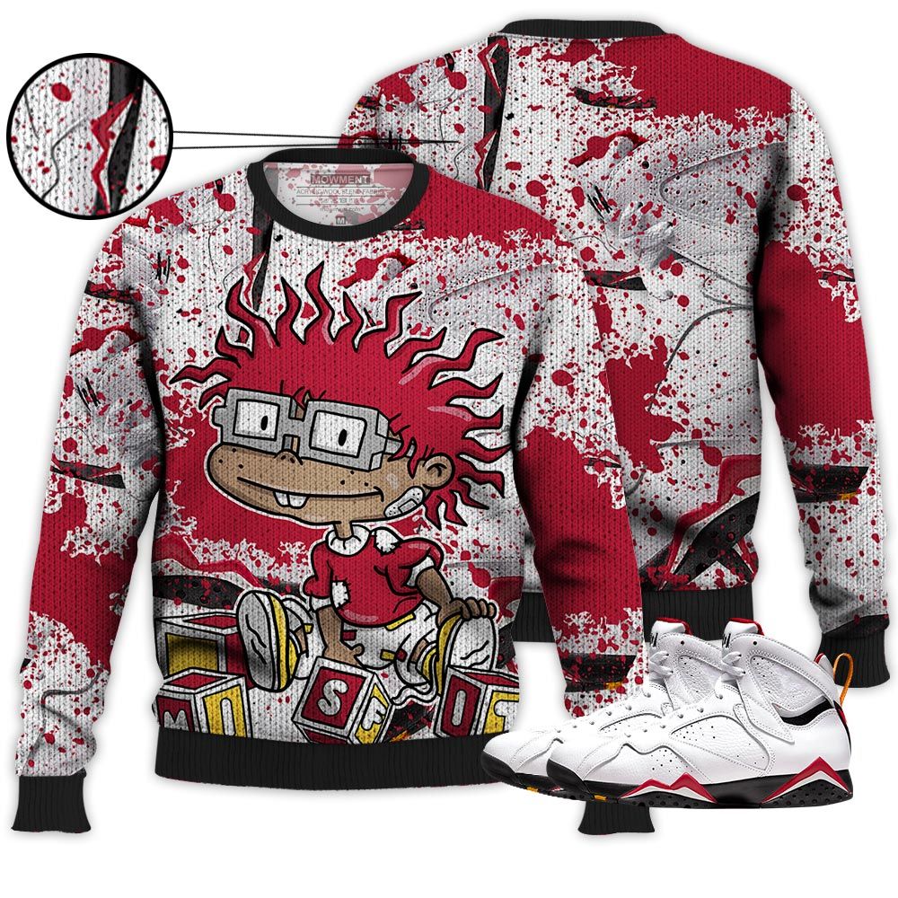 Sauce Cartoon 90S Misfit Sneaker Shirt Match Og Cardinal 7S, Jordan 7 Retro Cardinal Hoodie Sweatshirt Tee All Over Print MKO Shirt Sauce Cartoon 90S Misfit Sneaker Shirt Match Og Cardinal 7S, Jordan 7 Retro Cardinal Hoodie Sweatshirt Tee All Over Print MKO Shirt