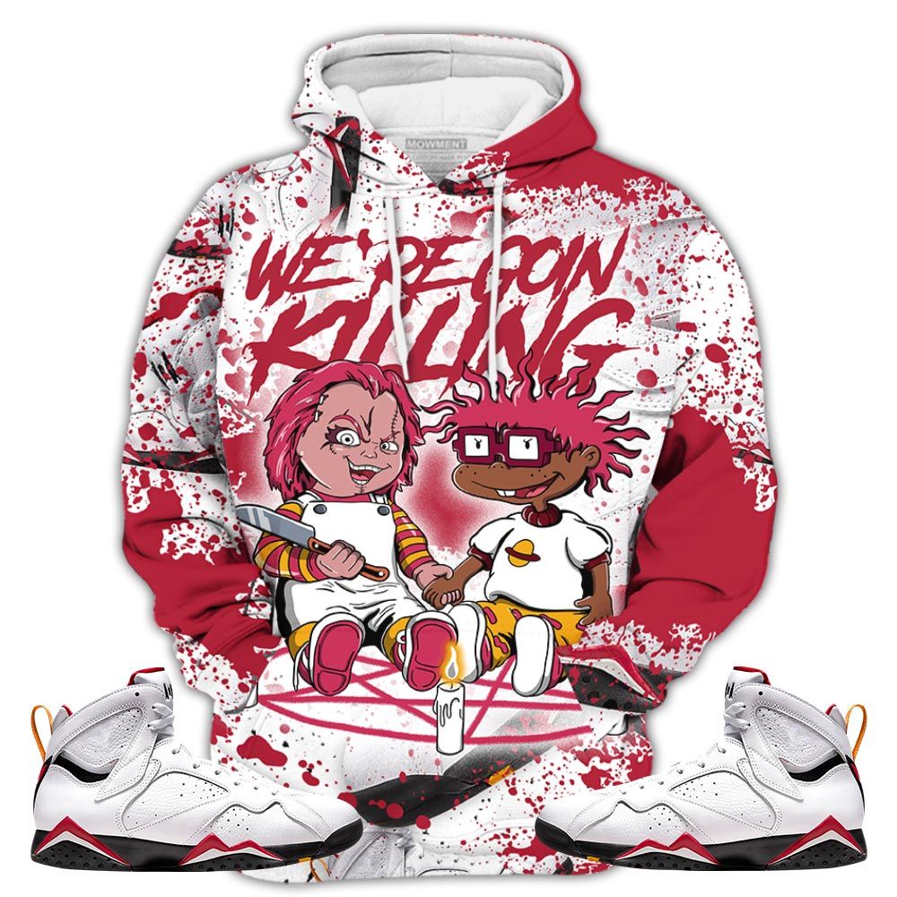 Sauce Chuckie Rugrats Horror Sneaker Shirt Match Og Cardinal 7S, Jordan 7 Retro Cardinal Hoodie Sweatshirt Tee All Over Print MKO Shirt Sauce Chuckie Rugrats Horror Sneaker Shirt Match Og Cardinal 7S, Jordan 7 Retro Cardinal Hoodie Sweatshirt Tee All Over Print MKO Shirt