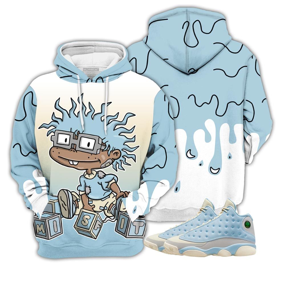 Sauce Chuckie Rugrats Misfit Sneaker Shirt Match Solefly 13S, Jordan 13 Retro Solefly Hoodie Sweatshirt Tee All Over Print MKO Shirt