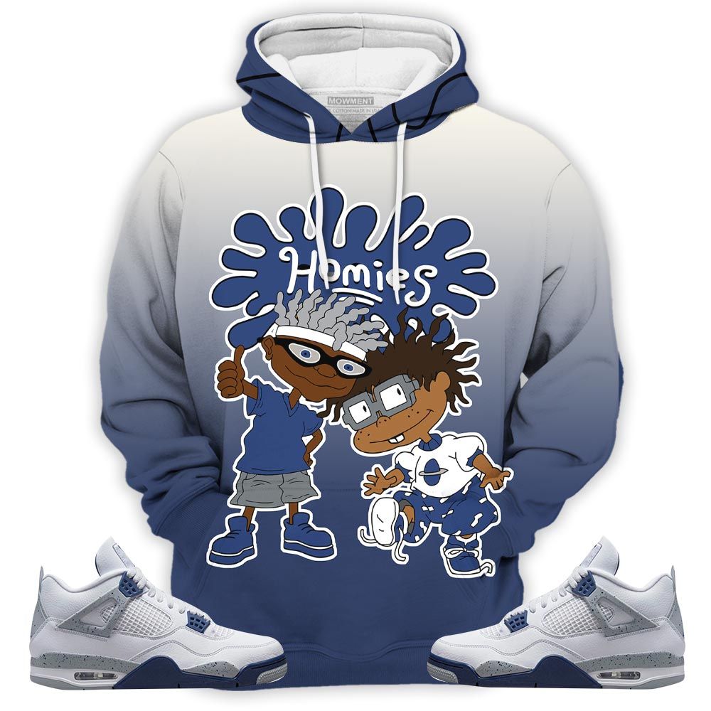 Sauce Homies Rugrats Melanin Sneaker Shirt Match Midnight Navy 4S, Jordan 4 Retro Midnight Navy Hoodie Sweatshirt Tee All Over Print MKO Shirt Sauce Homies Rugrats Melanin Sneaker Shirt Match Midnight Navy 4S, Jordan 4 Retro Midnight Navy Hoodie Sweatshirt Tee All Over Print MKO Shirt