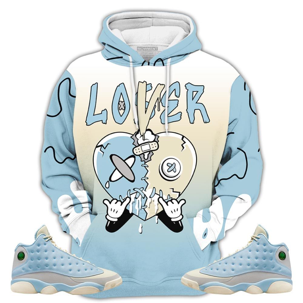 Sauce Loser Lover Drip Heart Sneaker Shirt Match Solefly 13S, Jordan 13 Retro Solefly Hoodie Sweatshirt Tee All Over Print MKO Shirt