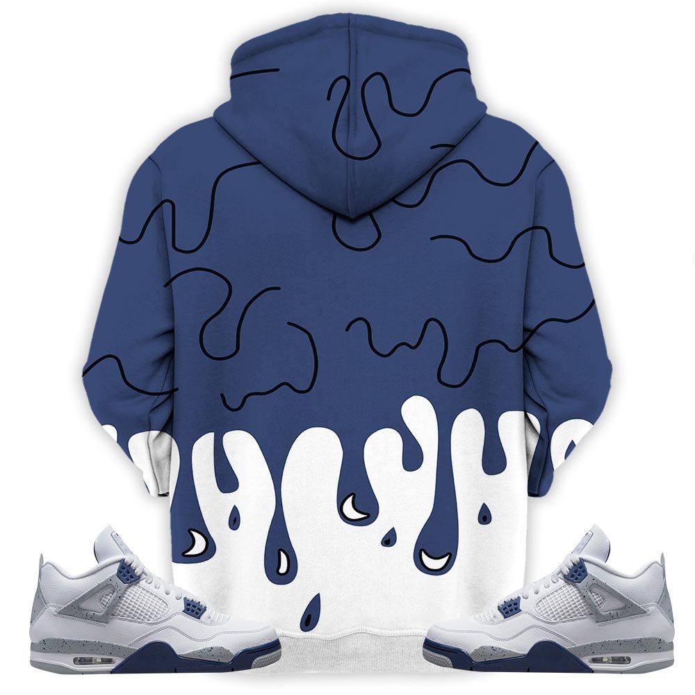 Sauce Loser Lover Heart Dripping Sneaker Shirt Match Midnight Navy 4S, Jordan 4 Retro Midnight Navy Hoodie Sweatshirt Tee All Over Print MKO Shirt