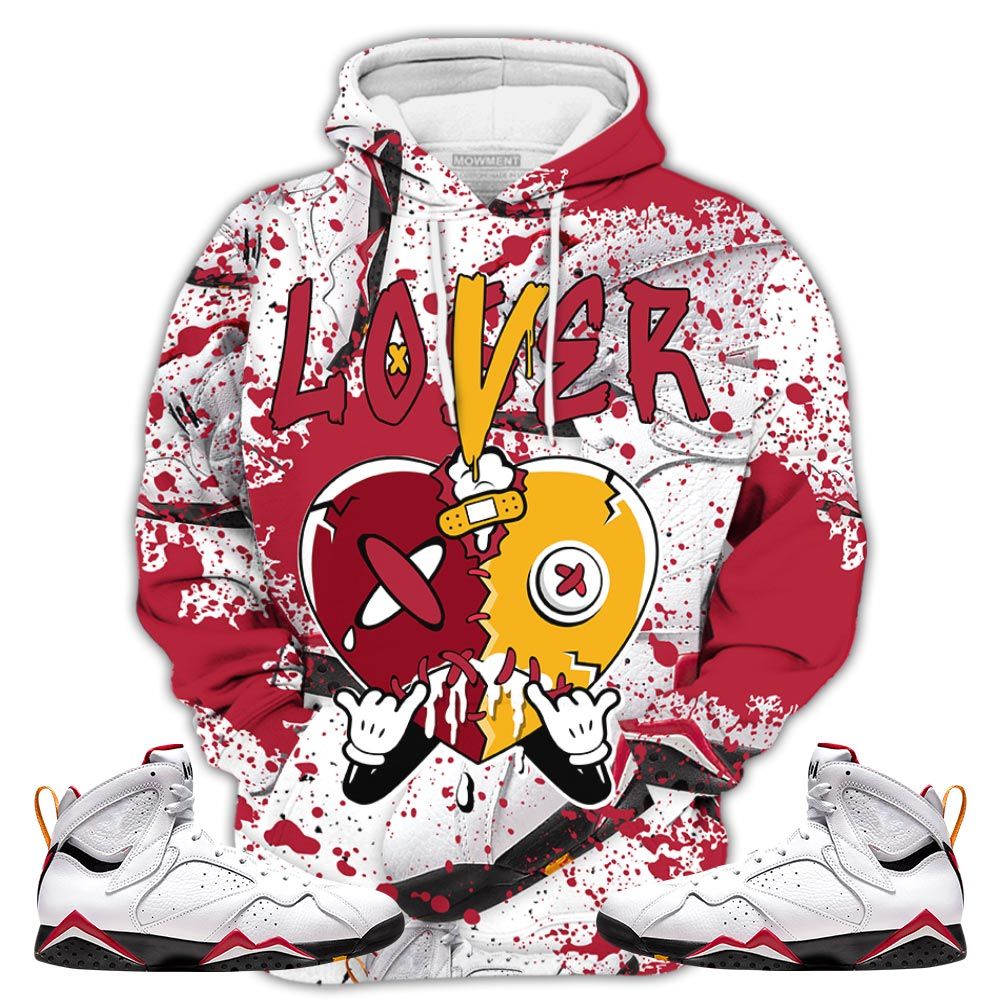 Sauce Loser Lover Heart Dripping Sneaker Shirt Match Og Cardinal 7S, Jordan 7 Retro Cardinal Hoodie Sweatshirt Tee All Over Print MKO Shirt Sauce Loser Lover Heart Dripping Sneaker Shirt Match Og Cardinal 7S, Jordan 7 Retro Cardinal Hoodie Sweatshirt Tee All Over Print MKO Shirt