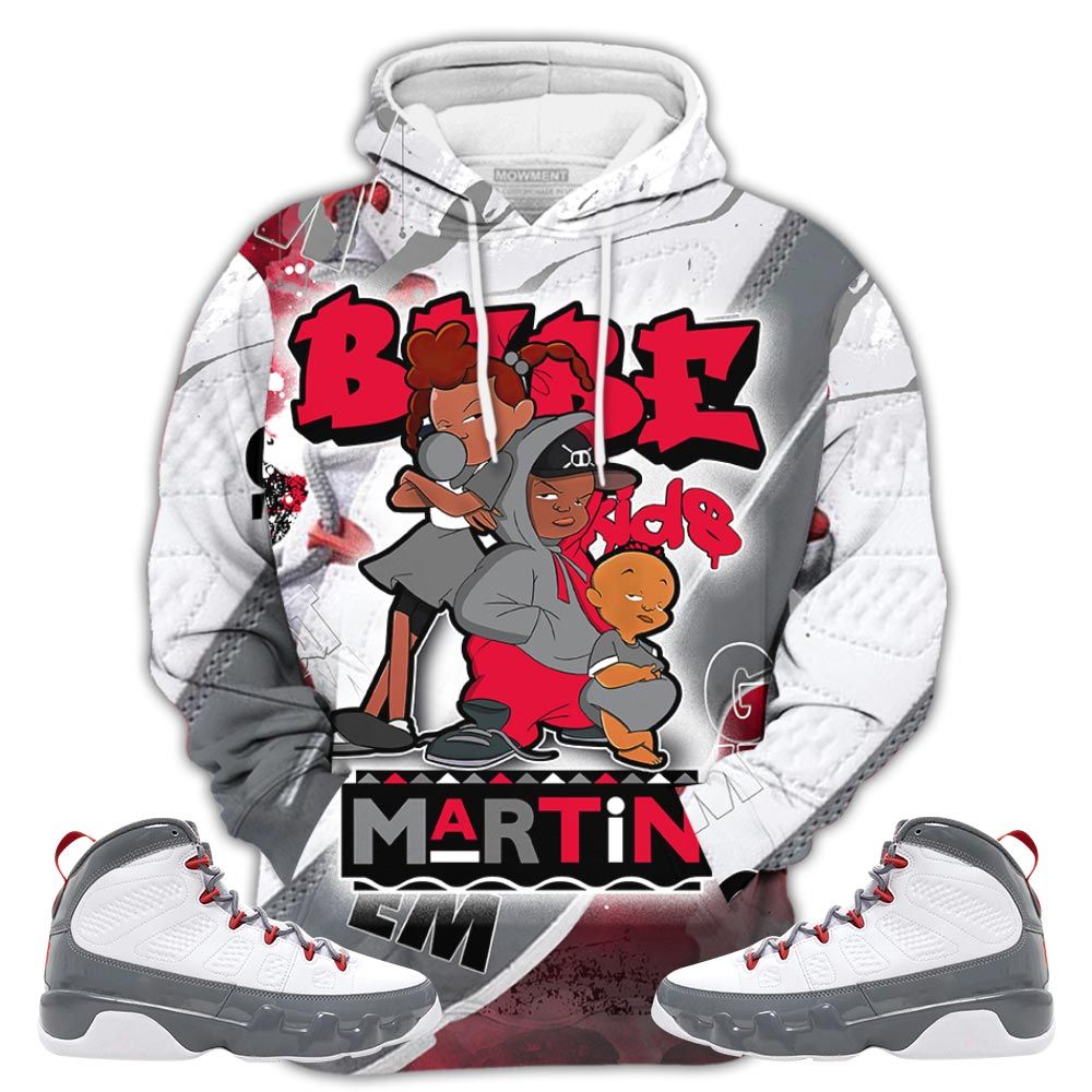 Sauce Martin Babes Kids 90S Sneaker Shirt Match Grey Fire Red 9S, Jordan 9 Retro Fire Red Hoodie Sweatshirt Tee All Over Print MKO Shirt Sauce Martin Babes Kids 90S Sneaker Shirt Match Grey Fire Red 9S, Jordan 9 Retro Fire Red Hoodie Sweatshirt Tee All Over Print MKO Shirt