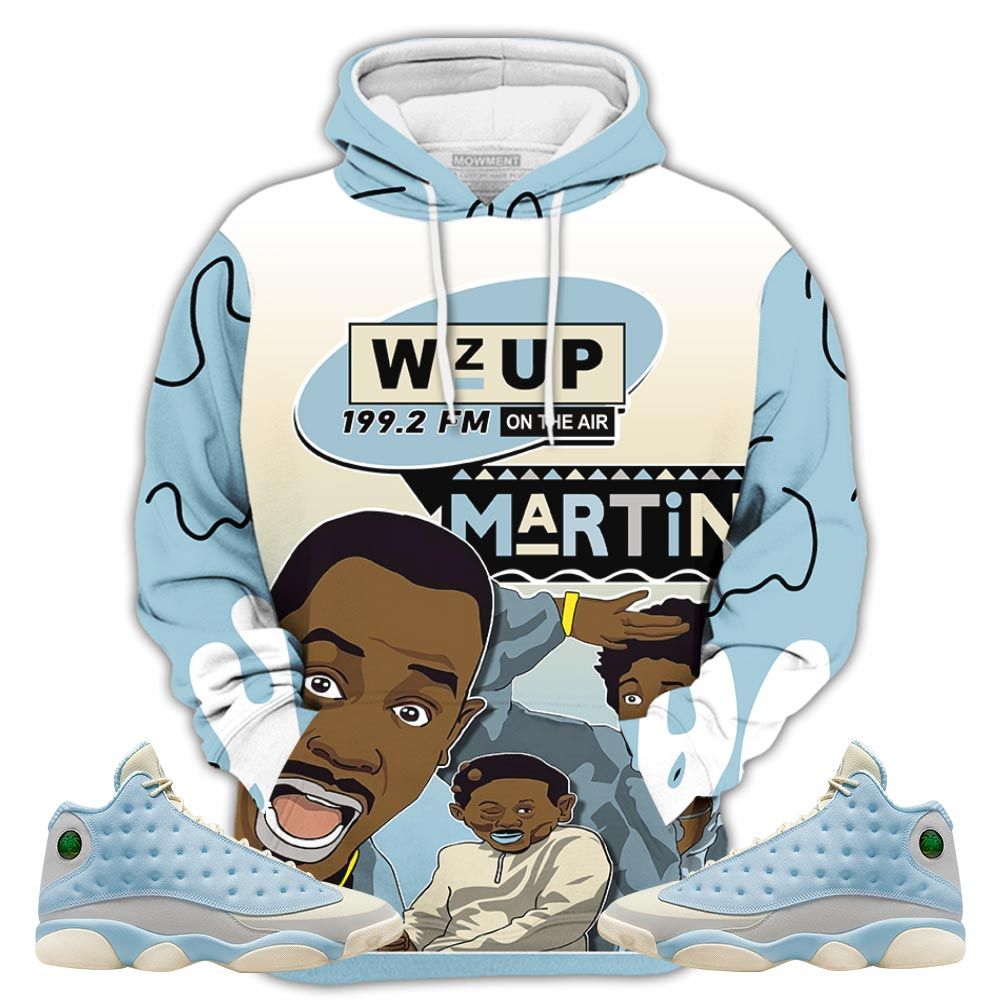Sauce Martin Tv 90S Melanin Got Em Sneaker Shirt Match Solefly 13S, Jordan 13 Retro Solefly Hoodie Sweatshirt Tee All Over Print MKO Shirt
