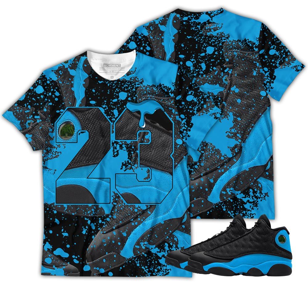 Sauce Number 23 Drip Shoes Sneaker Shirt Match Black University Blue 13S, Jordan 13 Black University Blue 2022 Hoodie Sweatshirt Tee All Over Print MKO Shirt Sauce Number 23 Drip Shoes Sneaker Shirt Match Black University Blue 13S, Jordan 13 Black University Blue 2022 Hoodie Sweatshirt Tee All Over Print MKO Shirt