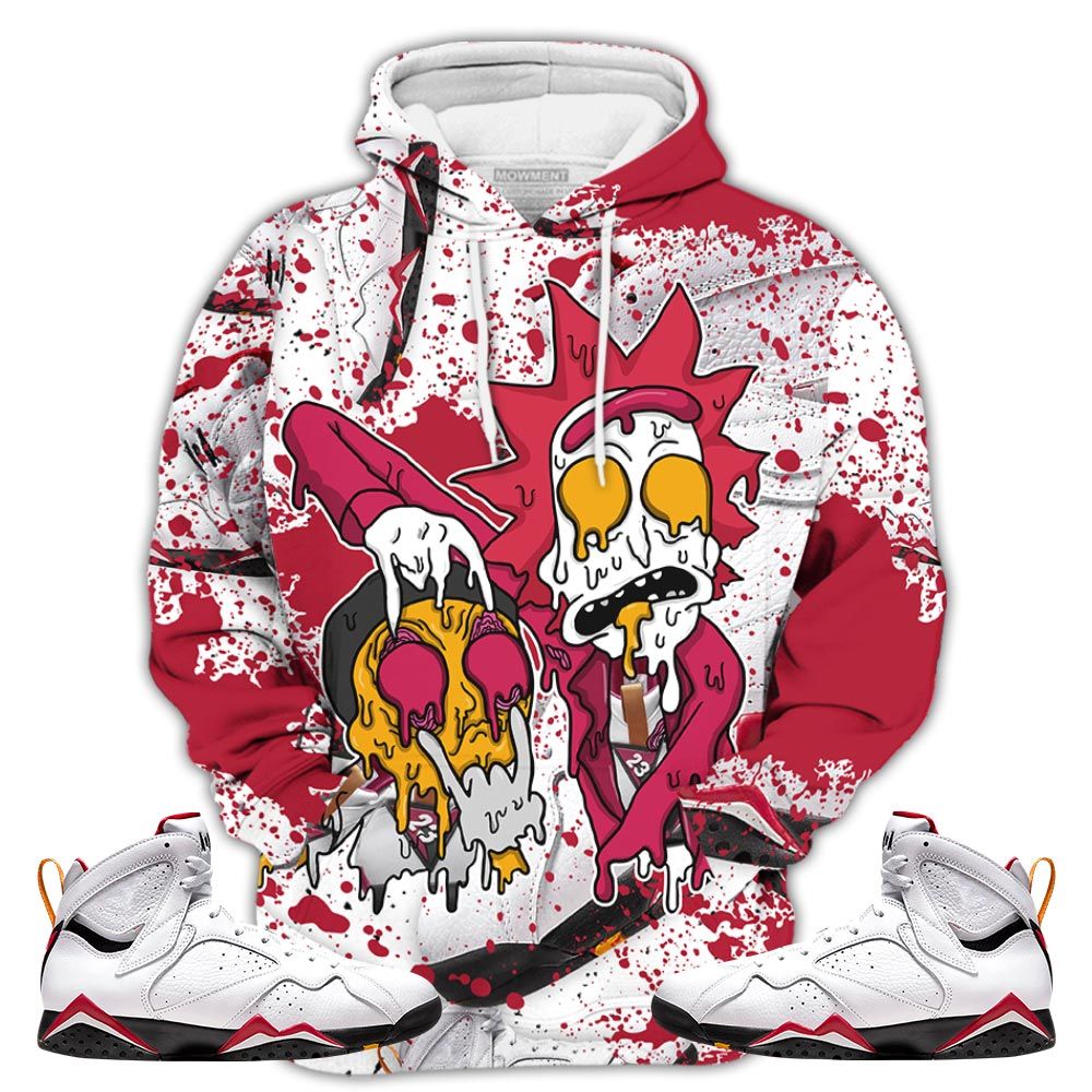 Sauce Rick And Drip Sneaker Shirt Match Og Cardinal 7S, Jordan 7 Retro Cardinal Hoodie Sweatshirt Tee All Over Print MKO Shirt Sauce Rick And Drip Sneaker Shirt Match Og Cardinal 7S, Jordan 7 Retro Cardinal Hoodie Sweatshirt Tee All Over Print MKO Shirt