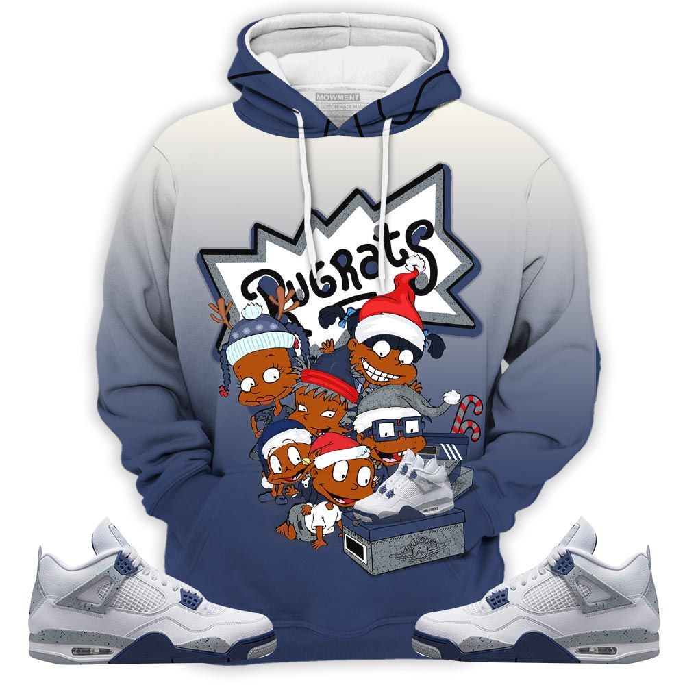 Sauce Rugrats Kids Xmas Sneaker Shirt Match Midnight Navy 4S, Jordan 4 Retro Midnight Navy Hoodie Sweatshirt Tee All Over Print MKO Shirt Sauce Rugrats Kids Xmas Sneaker Shirt Match Midnight Navy 4S, Jordan 4 Retro Midnight Navy Hoodie Sweatshirt Tee All Over Print MKO Shirt