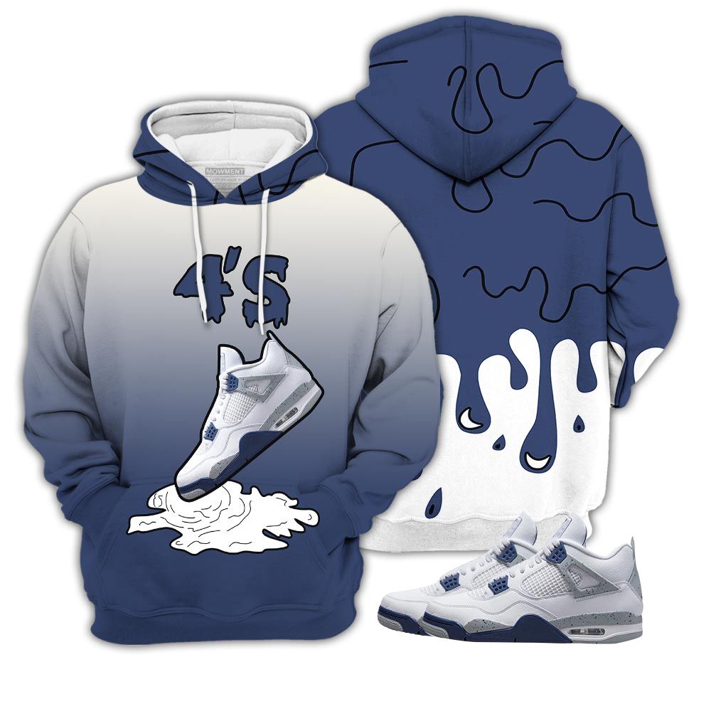 Sauce Shoes Dripping Sneaker Shirt Match White Midnight Navy 4S, Jordan 4 Retro Midnight Navy Hoodie Sweatshirt Tee All Over Print MKO Shirt Sauce Shoes Dripping Sneaker Shirt Match White Midnight Navy 4S, Jordan 4 Retro Midnight Navy Hoodie Sweatshirt Tee All Over Print MKO Shirt