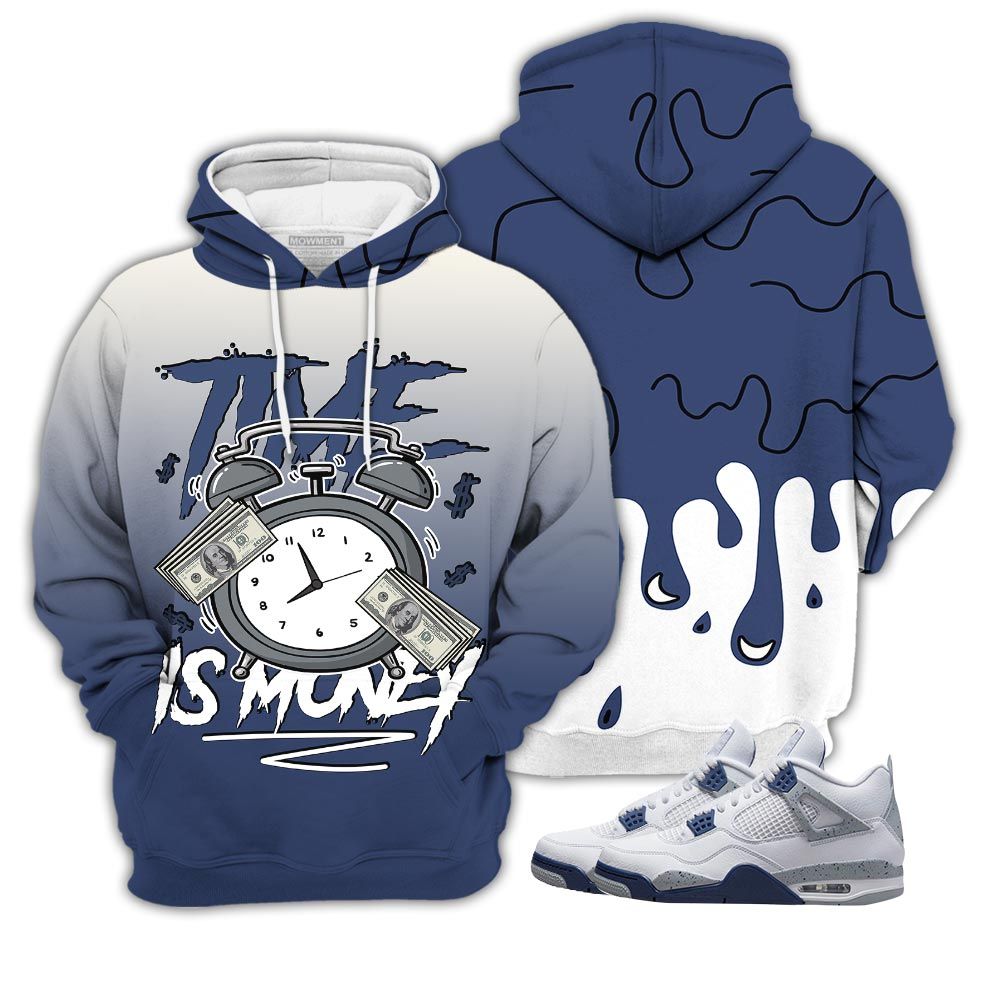 Sauce Time Is Money Drip Sneaker Shirt Match Midnight Navy 4S, Jordan 4 Retro Midnight Navy Hoodie Sweatshirt Tee All Over Print MKO Shirt Sauce Time Is Money Drip Sneaker Shirt Match Midnight Navy 4S, Jordan 4 Retro Midnight Navy Hoodie Sweatshirt Tee All Over Print MKO Shirt