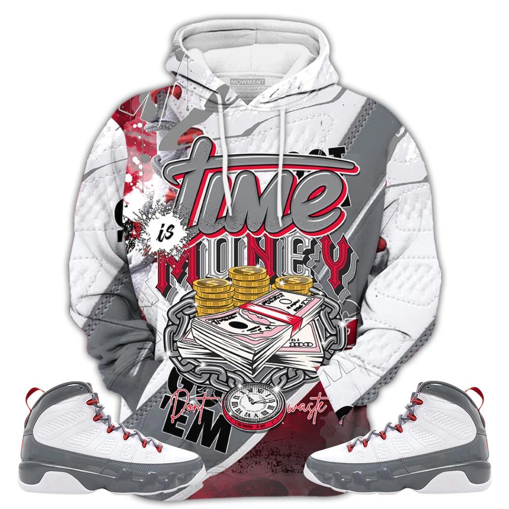 Sauce Time Is Money Sneaker Shirt Match Fire Red 9S, Jordan 9 Retro Fire Red Hoodie Sweatshirt Tee All Over Print MKO Shirt Sauce Time Is Money Sneaker Shirt Match Fire Red 9S, Jordan 9 Retro Fire Red Hoodie Sweatshirt Tee All Over Print MKO Shirt