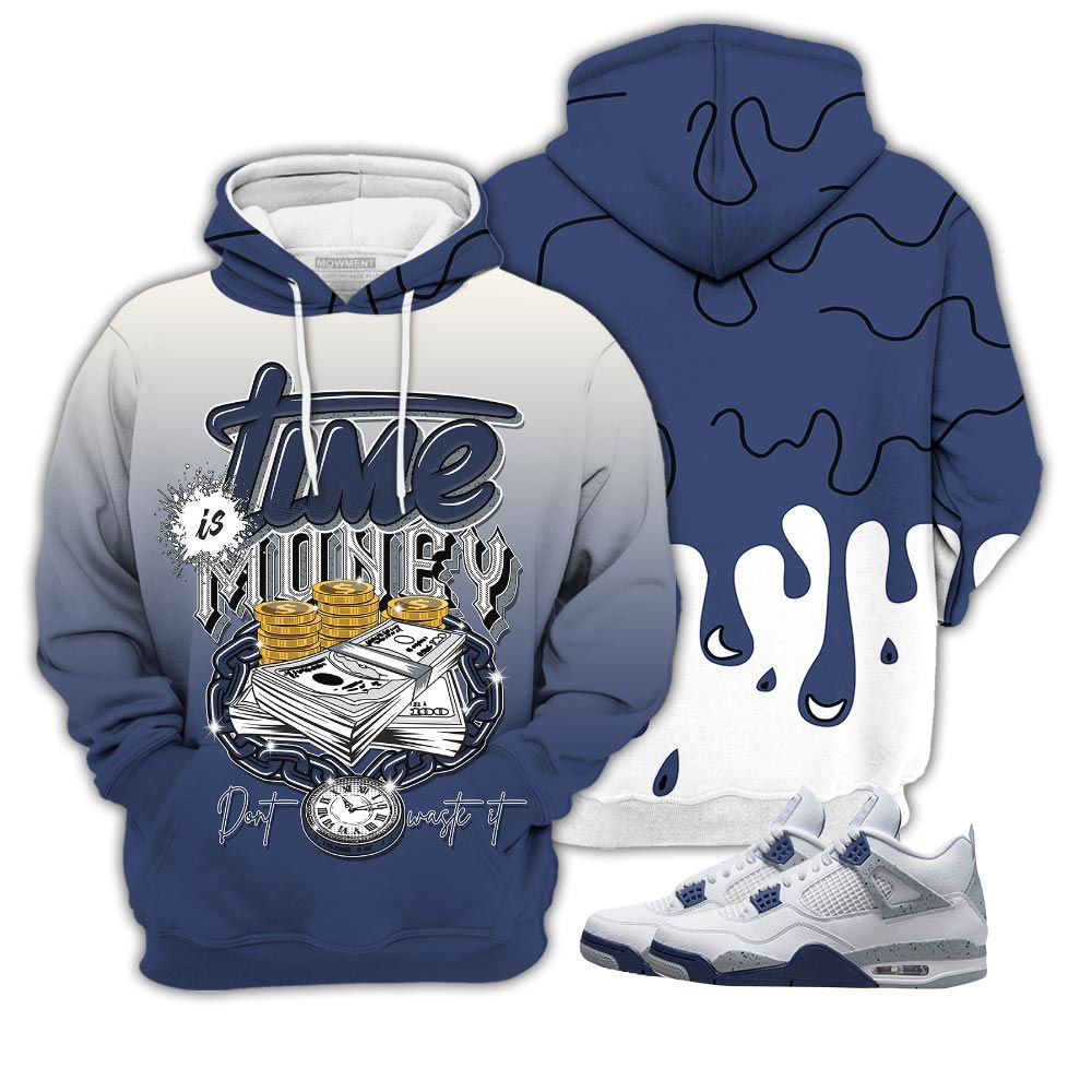 Sauce Time Is Money Sneaker Shirt Match Midnight Navy 4S, Jordan 4 Retro Midnight Navy Hoodie Sweatshirt Tee All Over Print MKO Shirt Sauce Time Is Money Sneaker Shirt Match Midnight Navy 4S, Jordan 4 Retro Midnight Navy Hoodie Sweatshirt Tee All Over Print MKO Shirt
