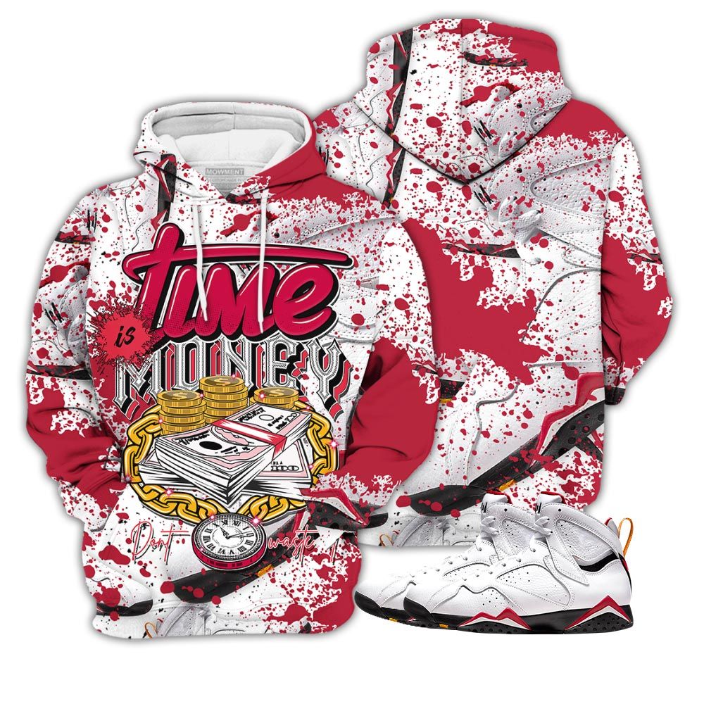 Sauce Time Is Money Sneaker Shirt Match Og Cardinal 7S, Jordan 7 Retro Cardinal Hoodie Sweatshirt Tee All Over Print MKO Shirt Sauce Time Is Money Sneaker Shirt Match Og Cardinal 7S, Jordan 7 Retro Cardinal Hoodie Sweatshirt Tee All Over Print MKO Shirt