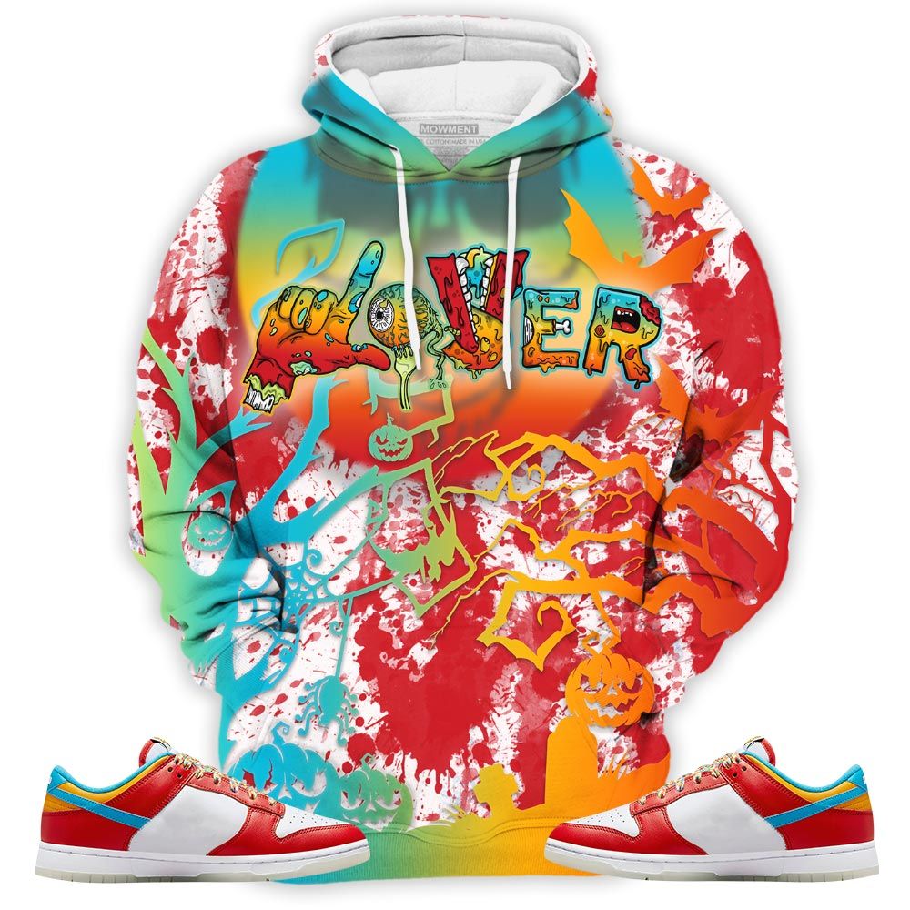 Scary Halloween Loser Lover Sneaker Shirt Match Fruity Pebbles Shoes, Dunk Low Fruity Pebbles Hoodie Sweatshirt Tee All Over Print MKO Shirt Scary Halloween Loser Lover Sneaker Shirt Match Fruity Pebbles Shoes, Dunk Low Fruity Pebbles Hoodie Sweatshirt Tee All Over Print MKO Shirt
